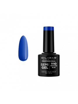 Vernis semi-permanent 1110 Mexican Blue 8ml ELIXIR