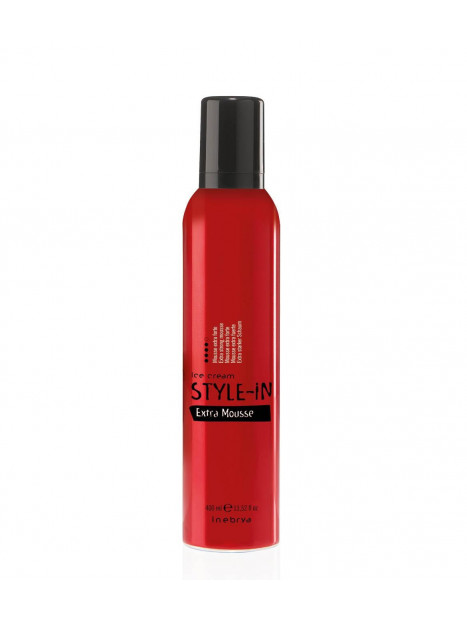 Mousse extra forte STYLE IN INEBRYA 400ML