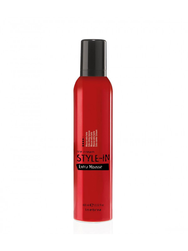 Mousse extra forte STYLE IN INEBRYA 400ML