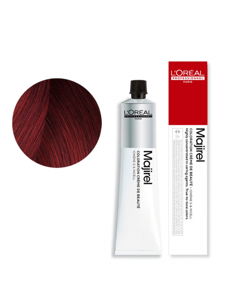 Coloration avec ammoniaque Majirouge Carmilane n°6.66 Blond foncé rouge profond de L'Oréal Professionnel