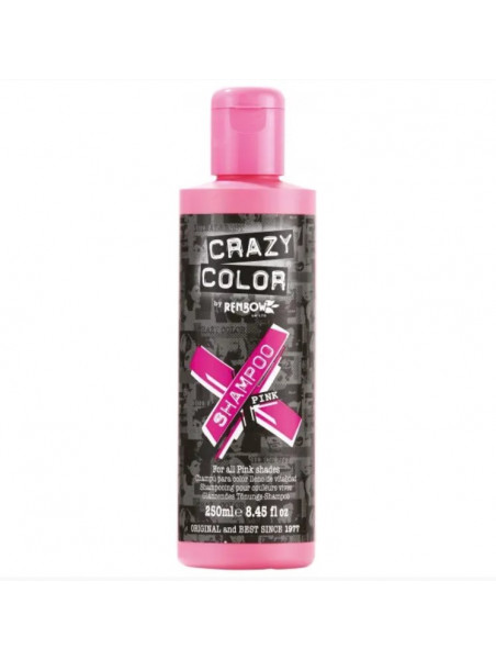 Shampoing réactivant Pink 250ml CRAZY COLOR